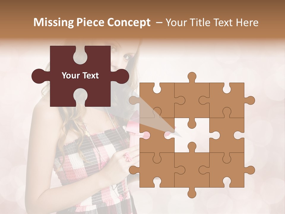 Adult Eating Young PowerPoint Template