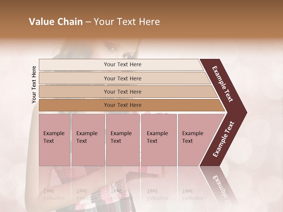Adult Eating Young PowerPoint Template