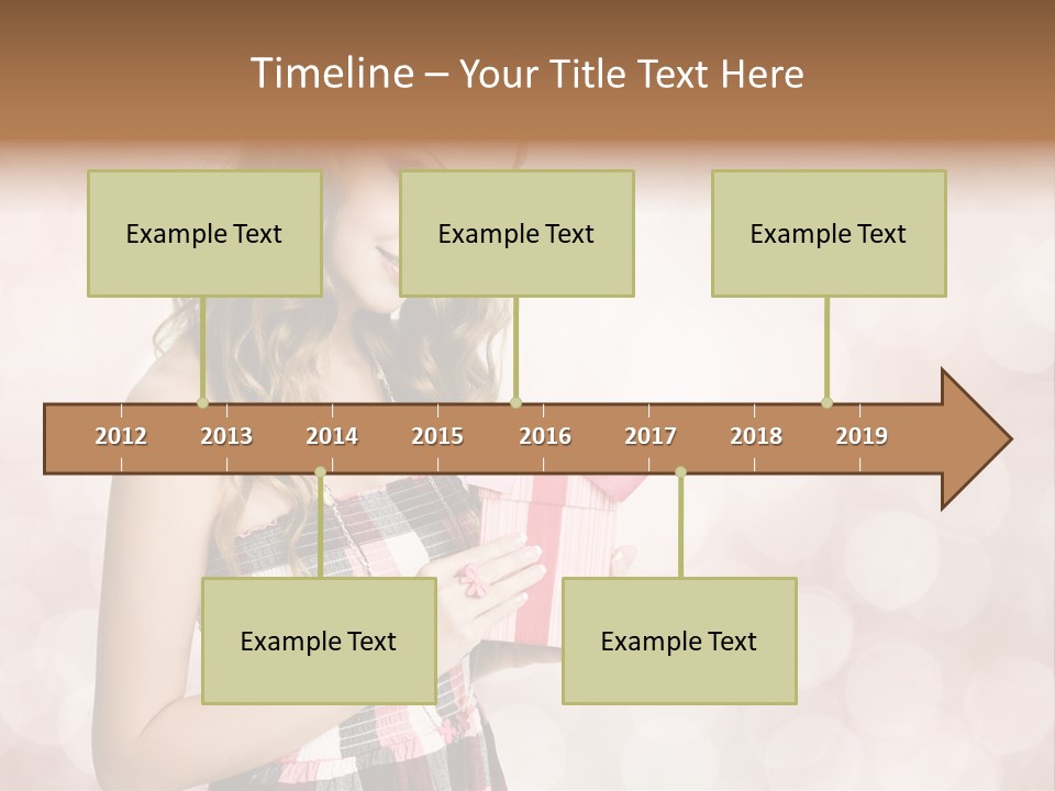Adult Eating Young PowerPoint Template