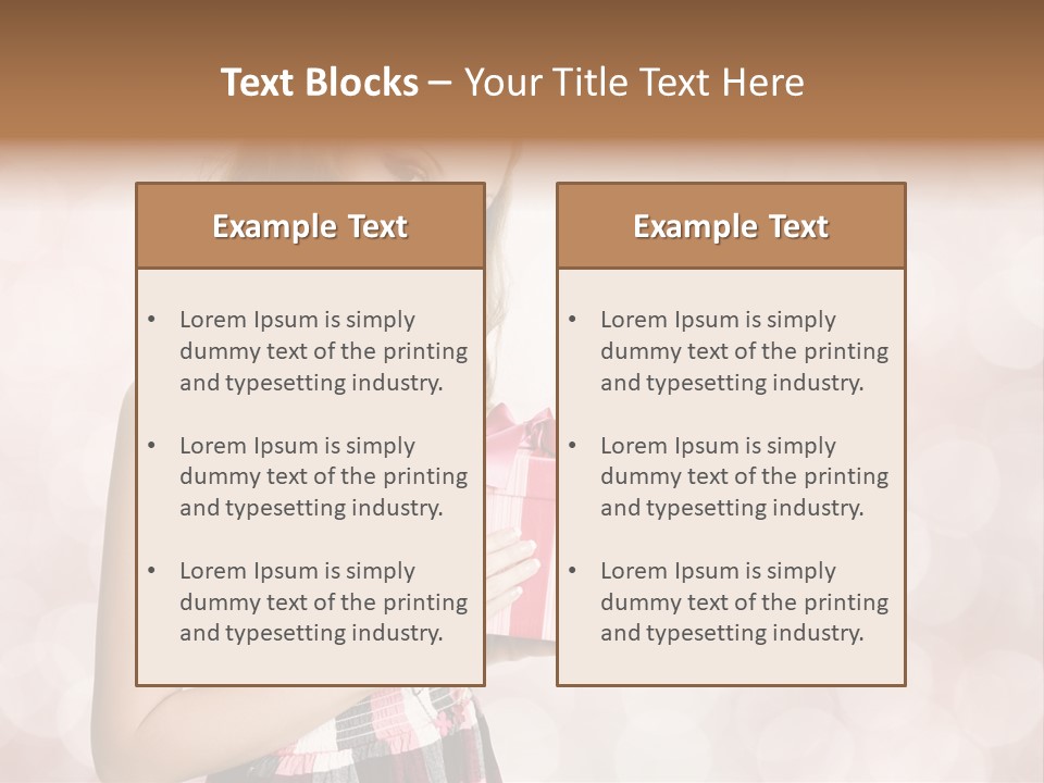 Adult Eating Young PowerPoint Template