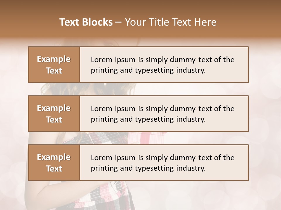 Adult Eating Young PowerPoint Template