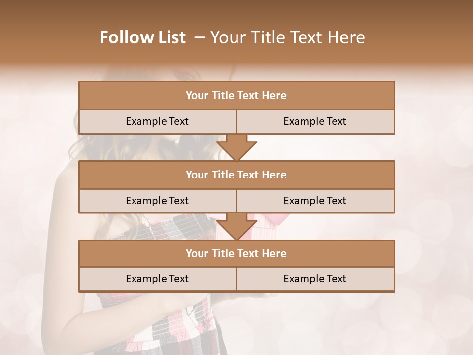 Adult Eating Young PowerPoint Template