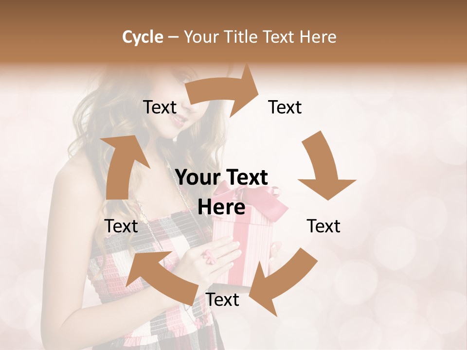 Adult Eating Young PowerPoint Template