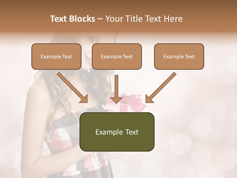 Adult Eating Young PowerPoint Template