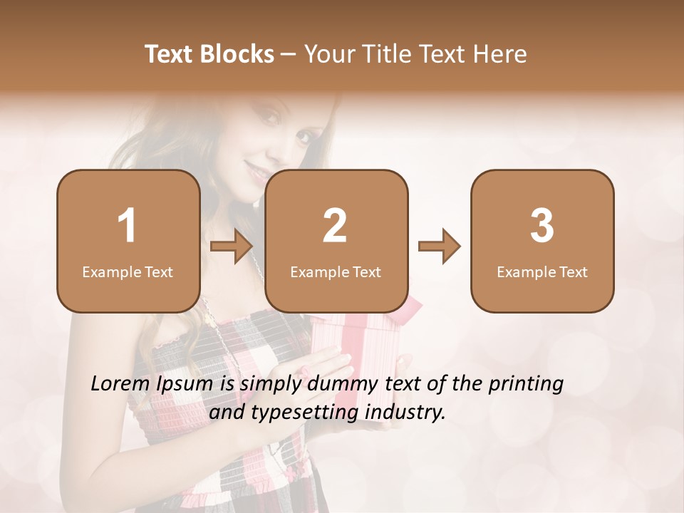 Adult Eating Young PowerPoint Template
