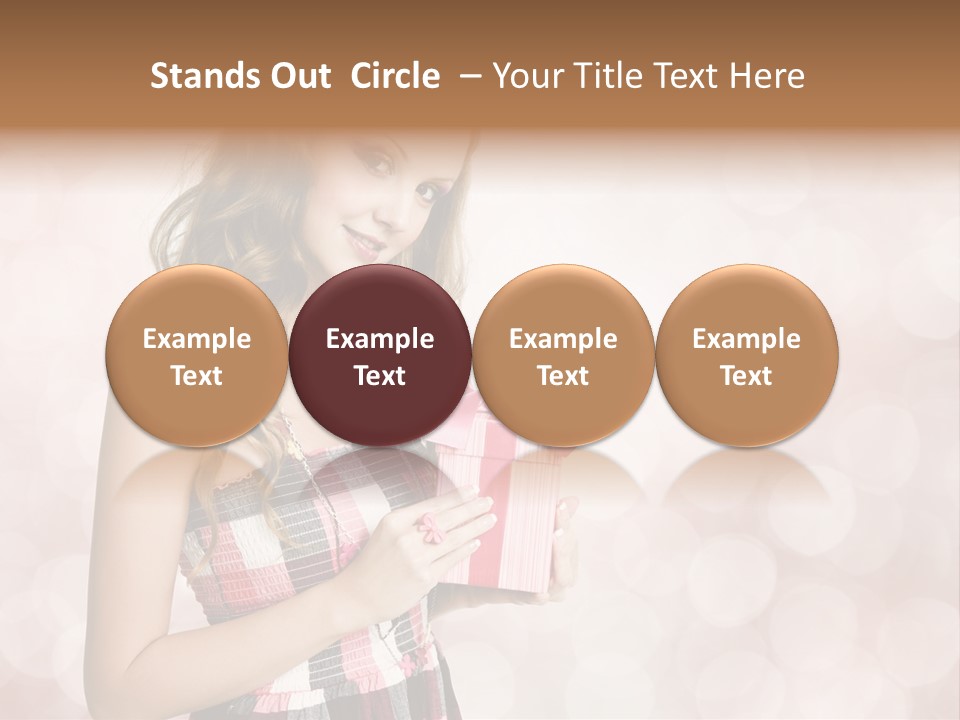 Adult Eating Young PowerPoint Template