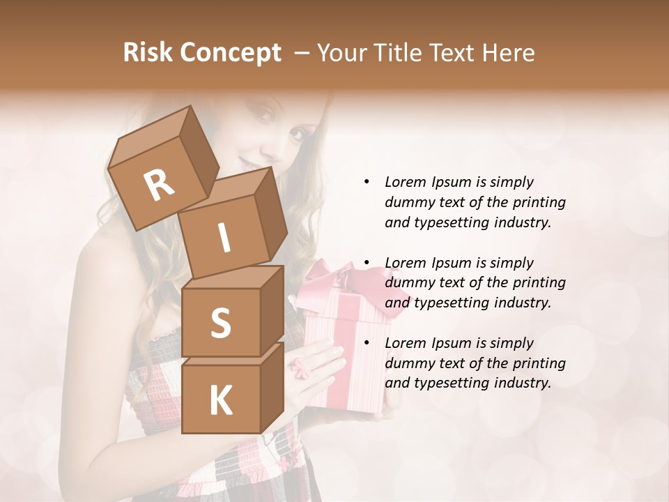 Adult Eating Young PowerPoint Template