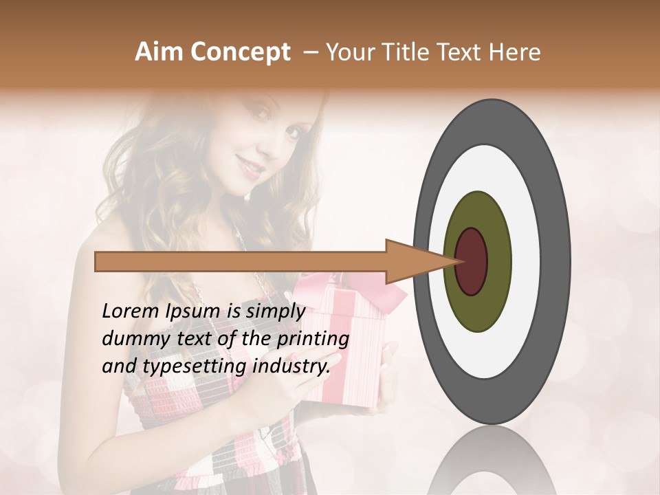 Adult Eating Young PowerPoint Template