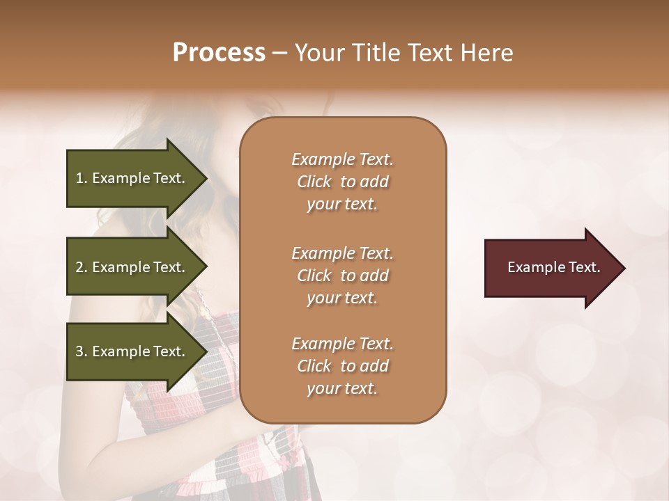 Adult Eating Young PowerPoint Template