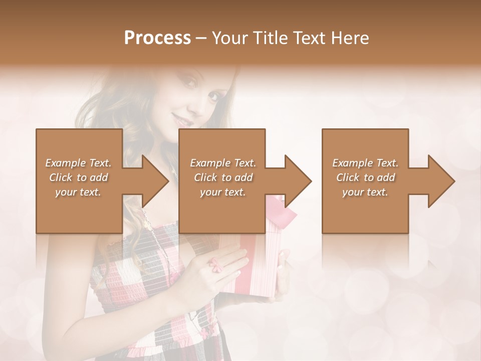 Adult Eating Young PowerPoint Template