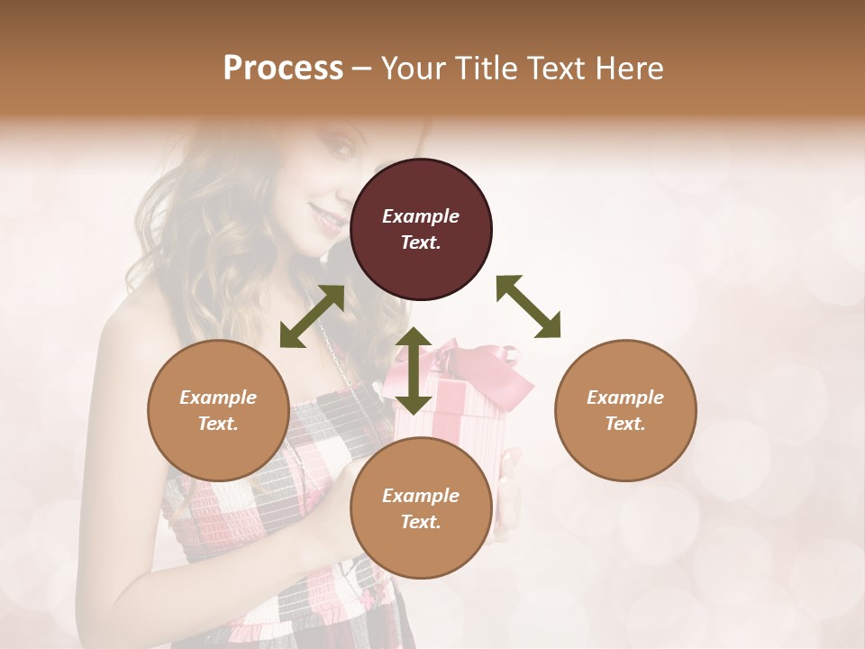 Adult Eating Young PowerPoint Template