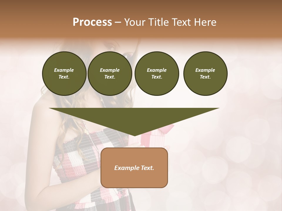 Adult Eating Young PowerPoint Template