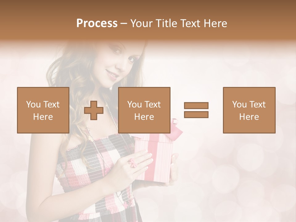 Adult Eating Young PowerPoint Template