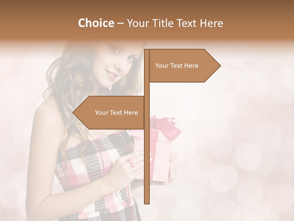 Adult Eating Young PowerPoint Template