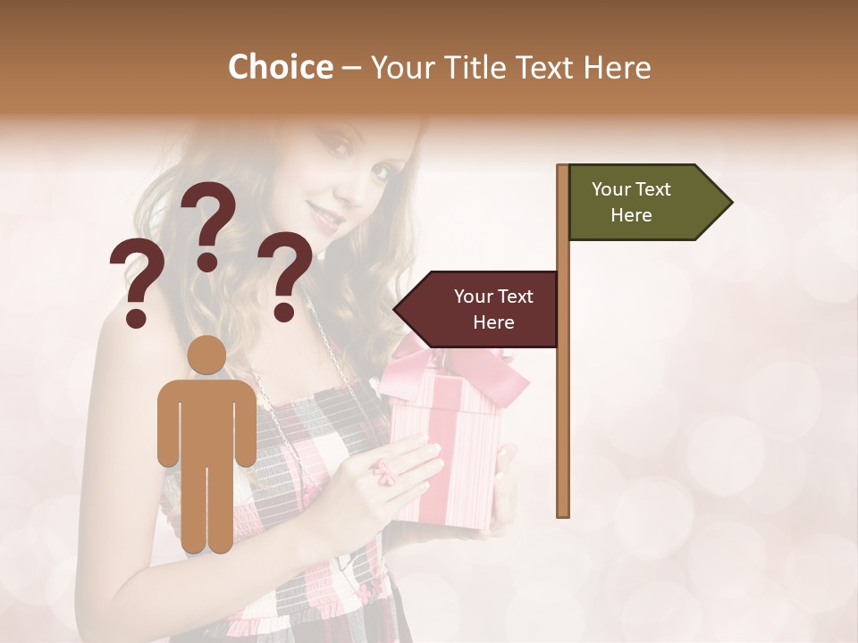 Adult Eating Young PowerPoint Template