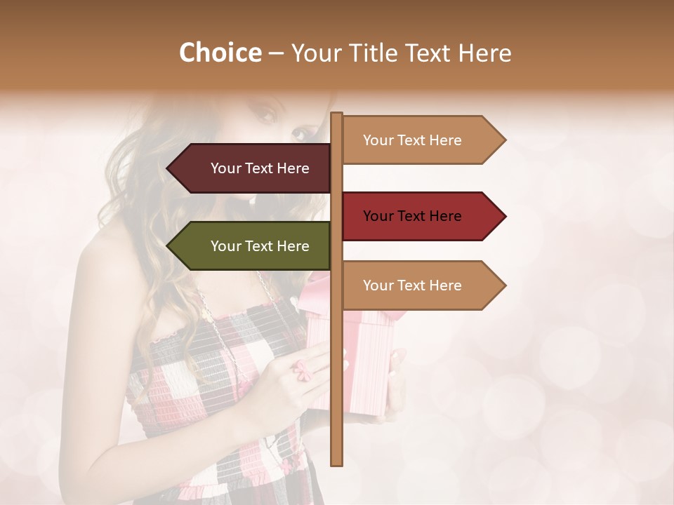 Adult Eating Young PowerPoint Template