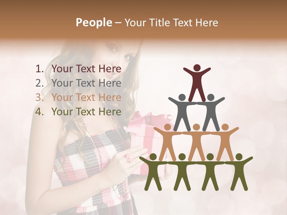 Adult Eating Young PowerPoint Template