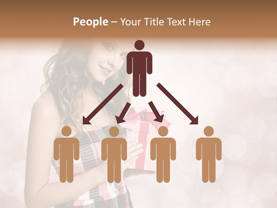 Adult Eating Young PowerPoint Template