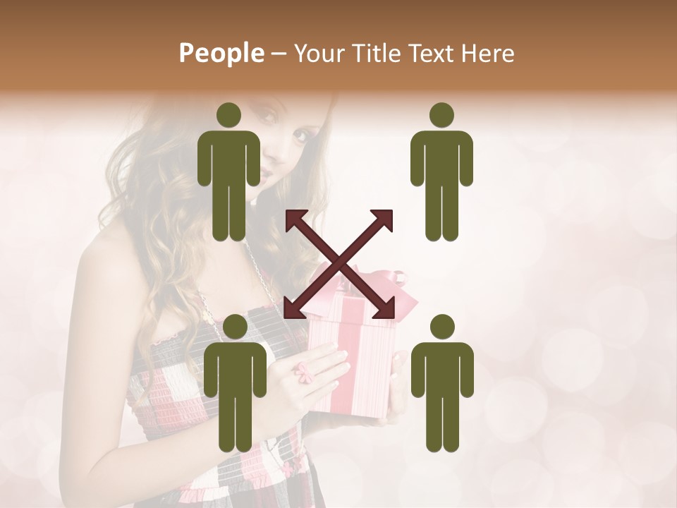 Adult Eating Young PowerPoint Template