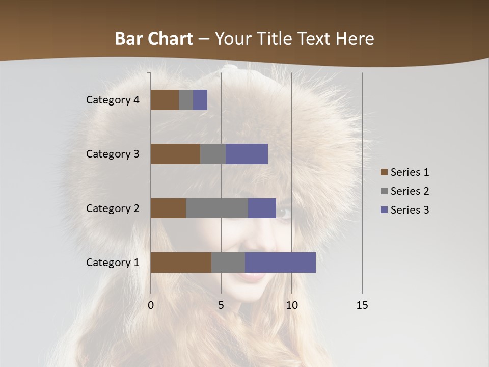 Blue Female Fantasy PowerPoint Template