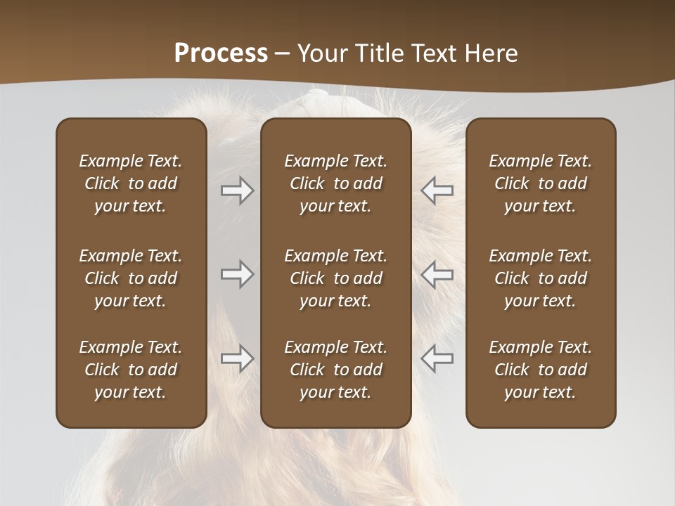 Blue Female Fantasy PowerPoint Template
