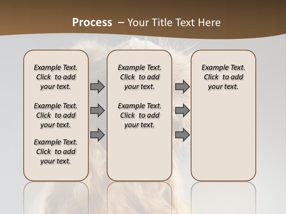 Blue Female Fantasy PowerPoint Template