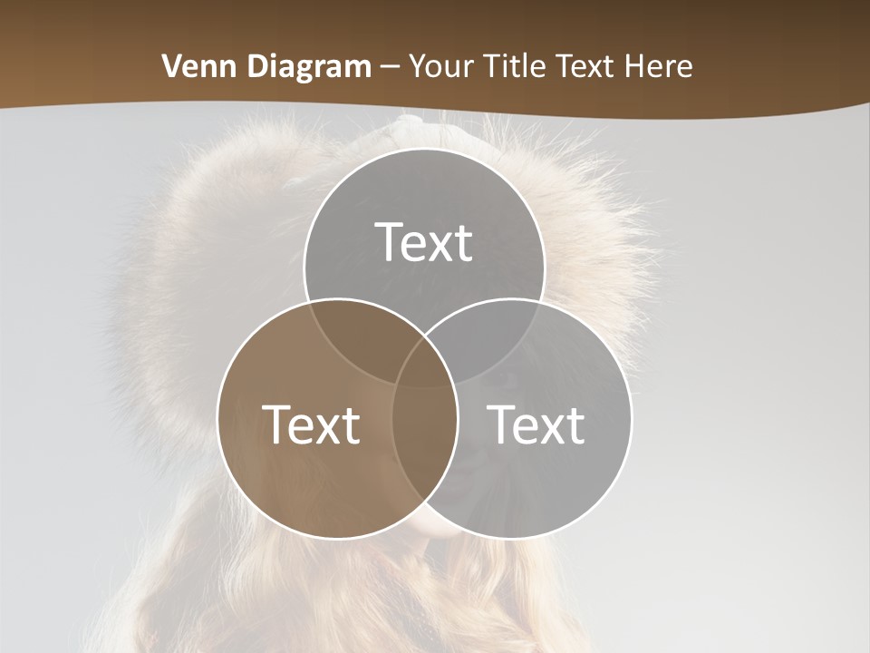 Blue Female Fantasy PowerPoint Template