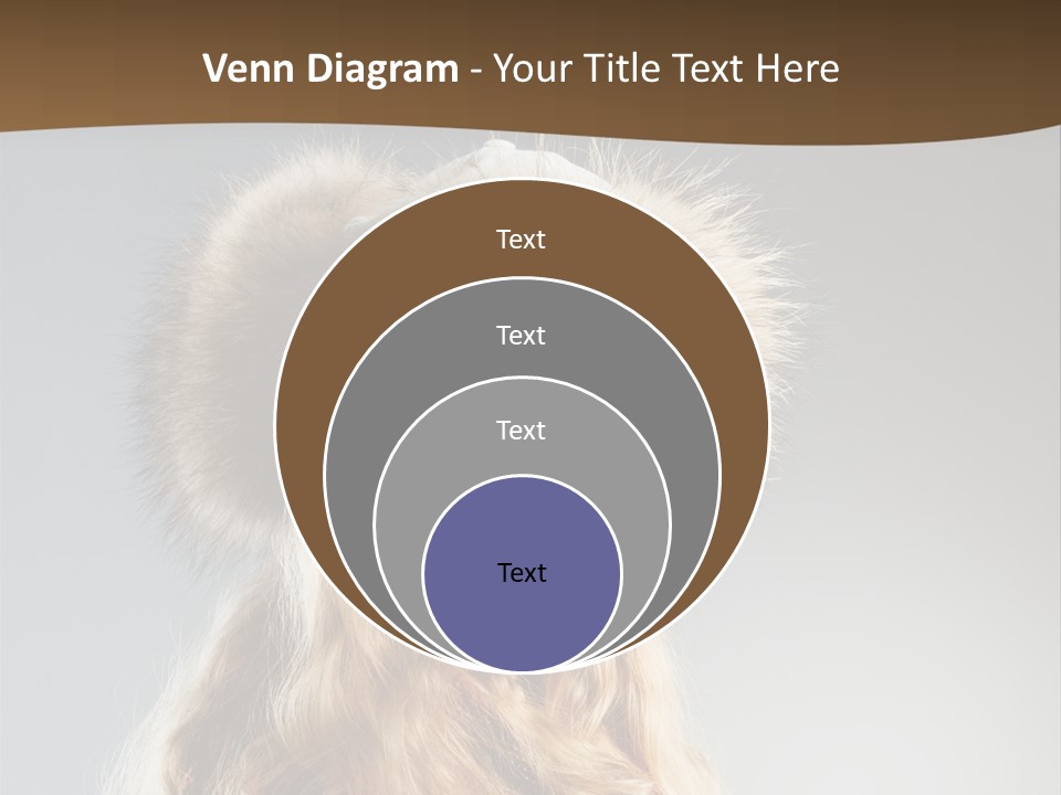 Blue Female Fantasy PowerPoint Template