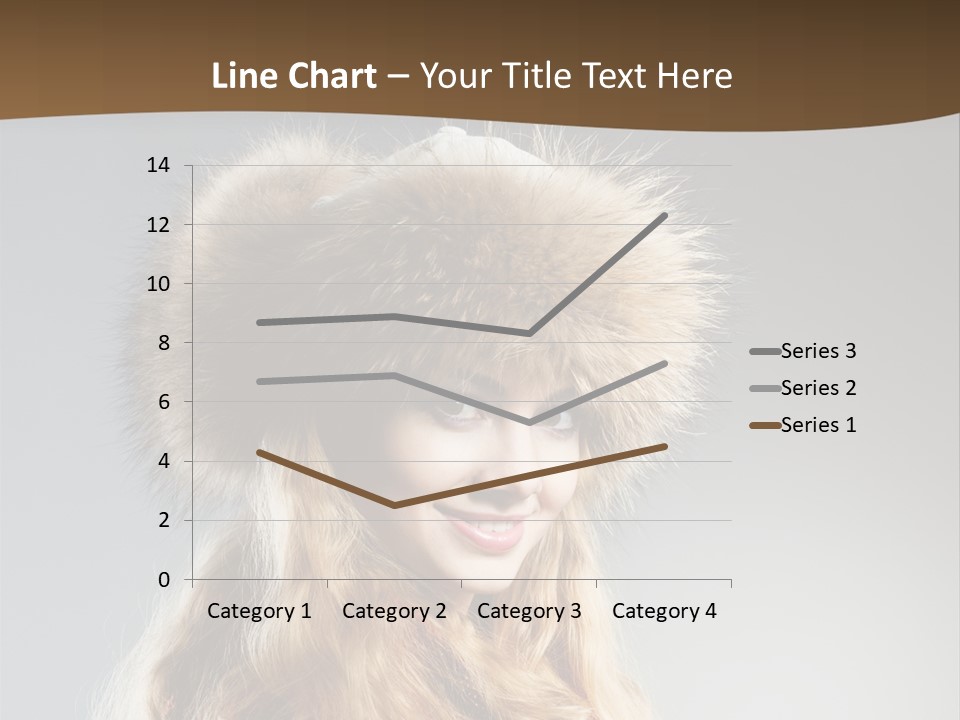 Blue Female Fantasy PowerPoint Template