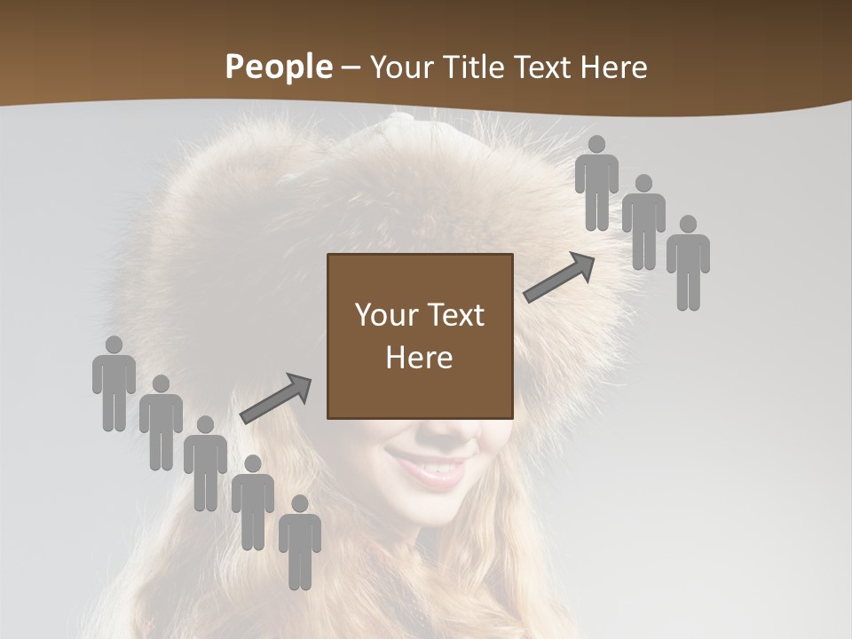 Blue Female Fantasy PowerPoint Template