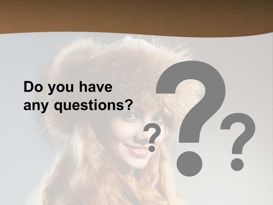 Blue Female Fantasy PowerPoint Template