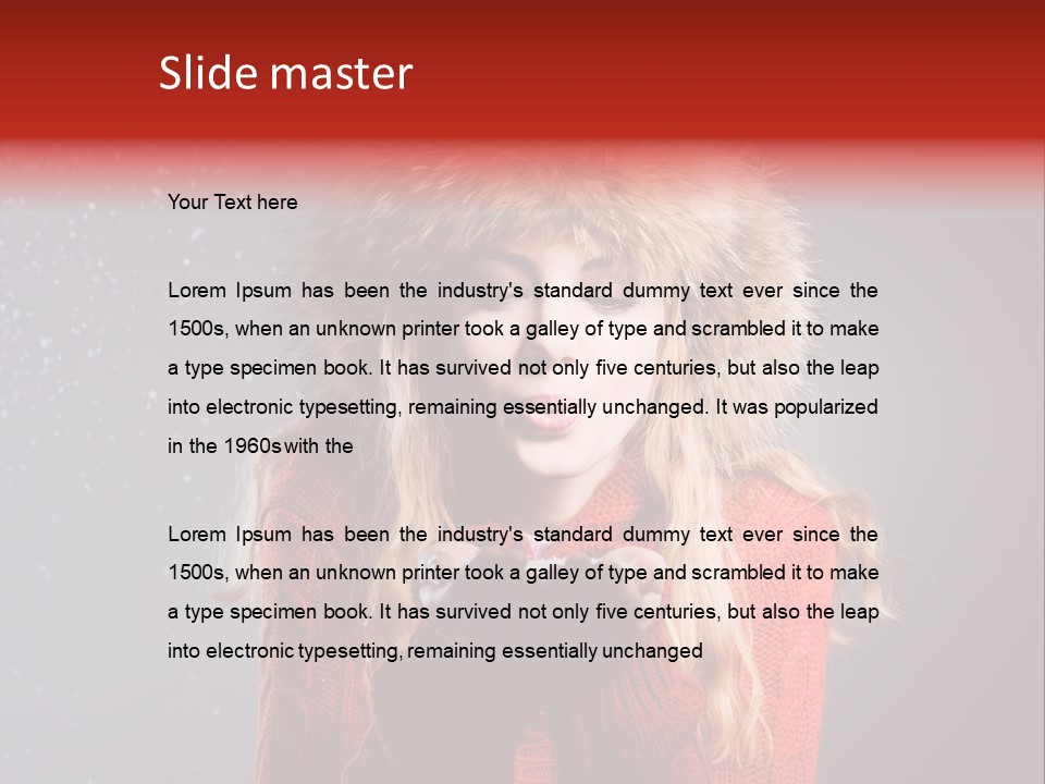 December Attractive Beautiful PowerPoint Template