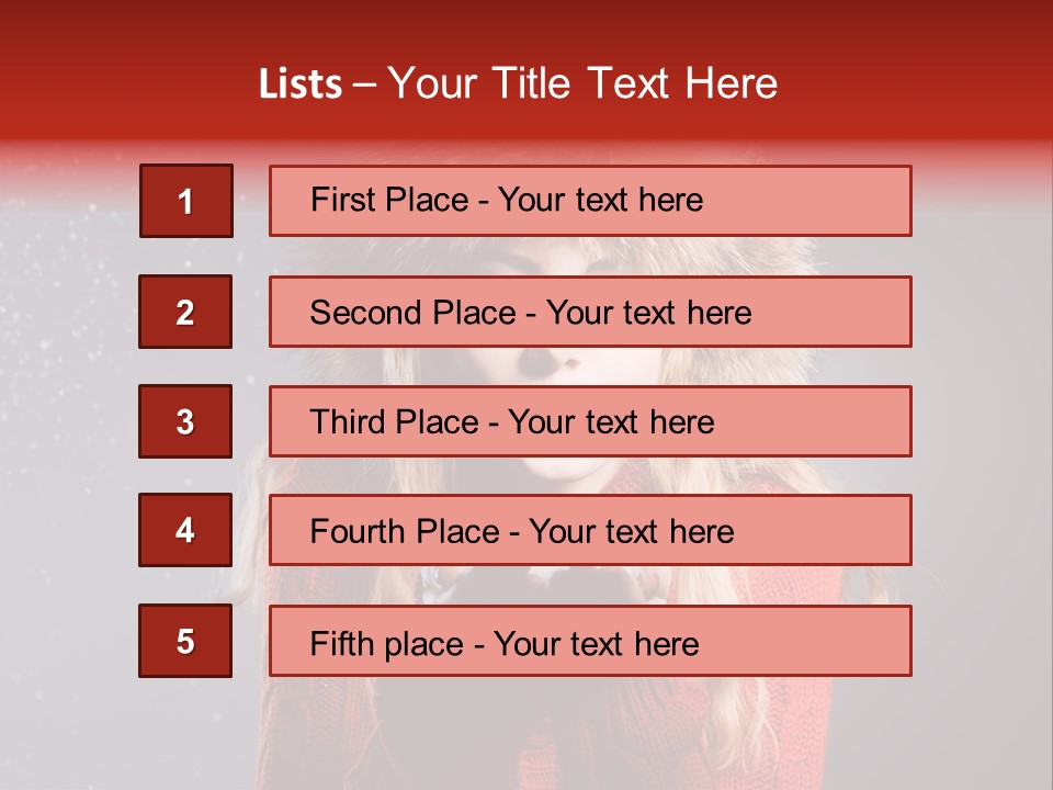 December Attractive Beautiful PowerPoint Template