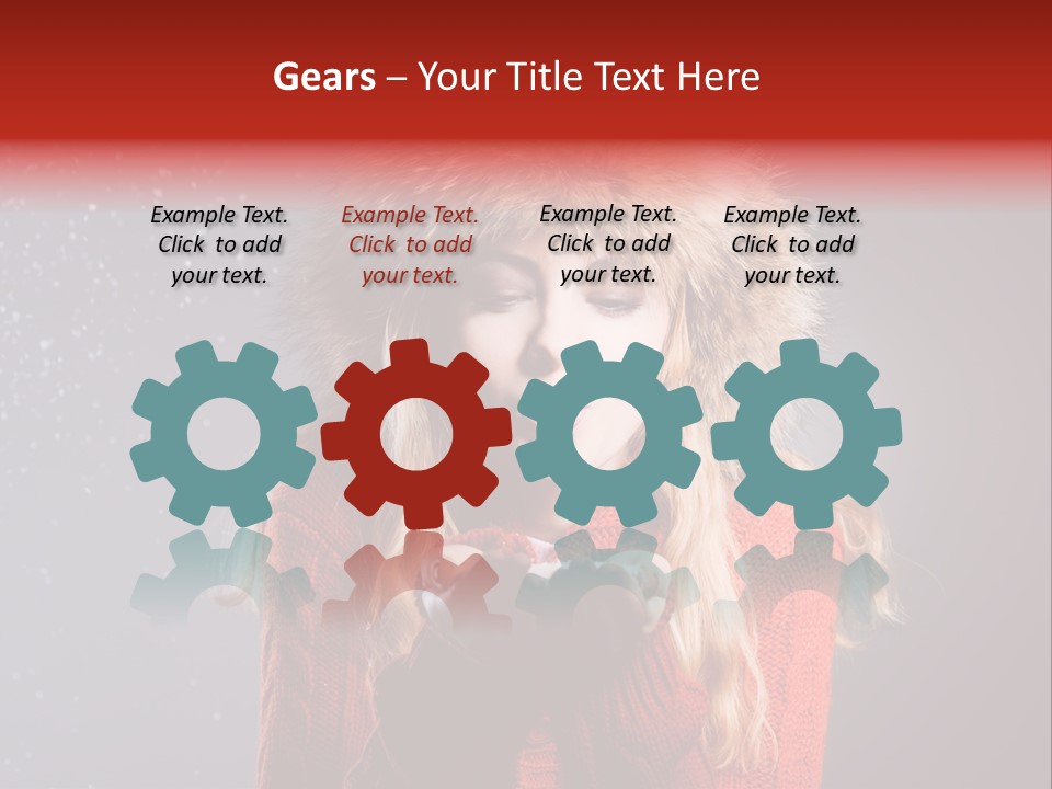 December Attractive Beautiful PowerPoint Template