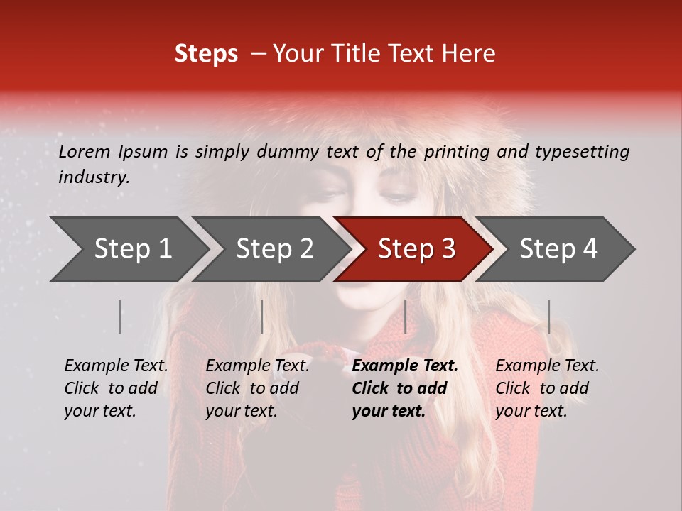 December Attractive Beautiful PowerPoint Template