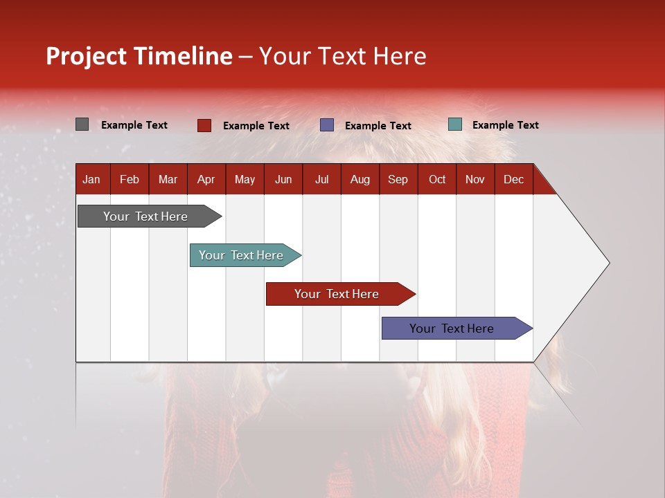 December Attractive Beautiful PowerPoint Template