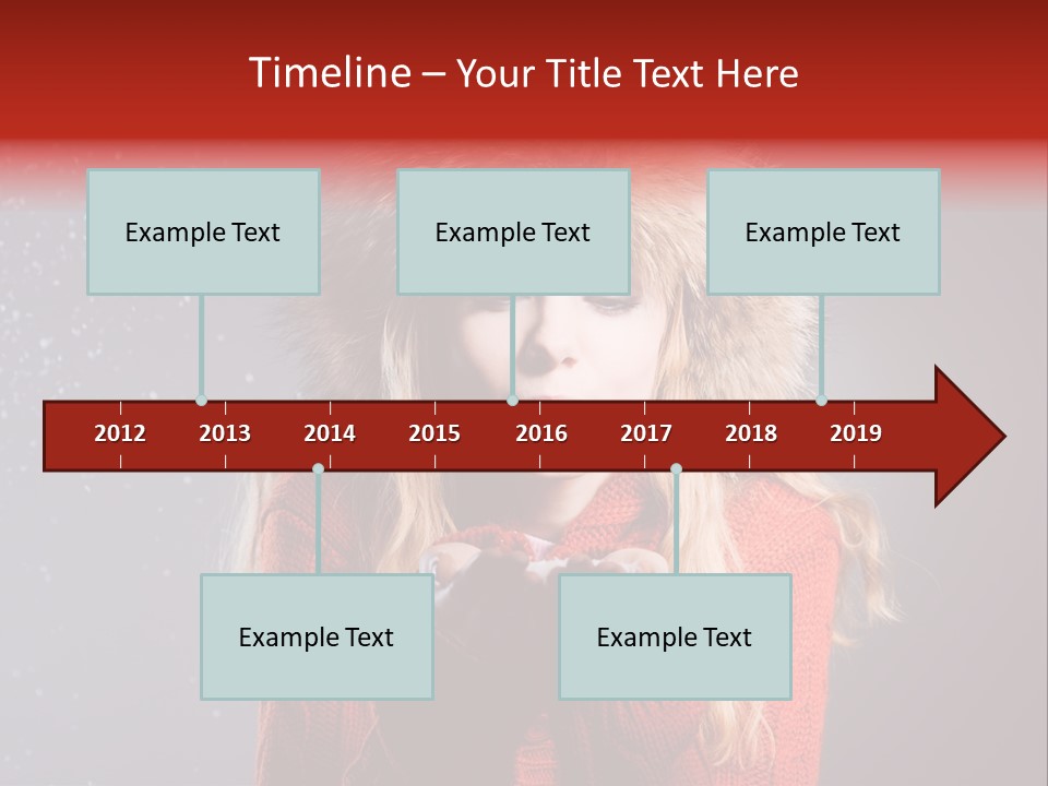 December Attractive Beautiful PowerPoint Template