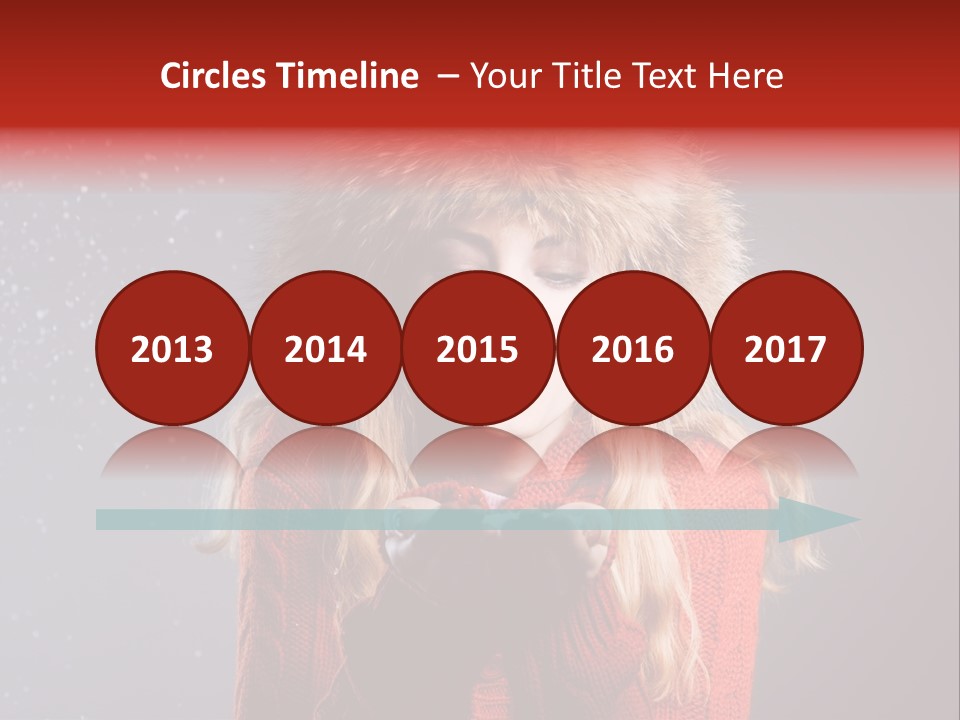 December Attractive Beautiful PowerPoint Template