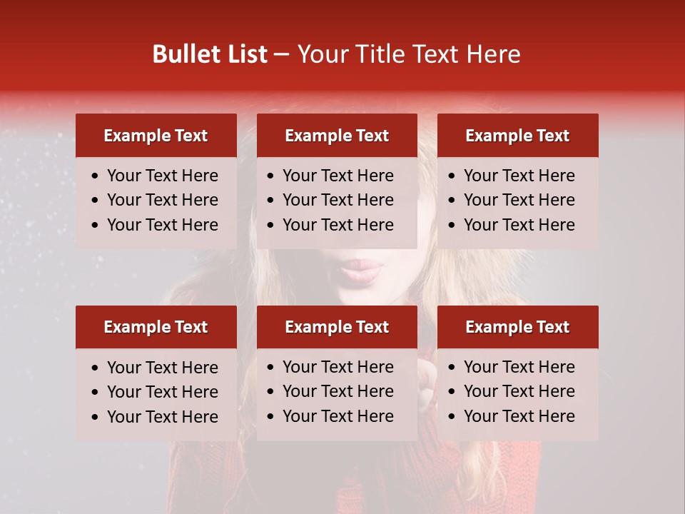 December Attractive Beautiful PowerPoint Template