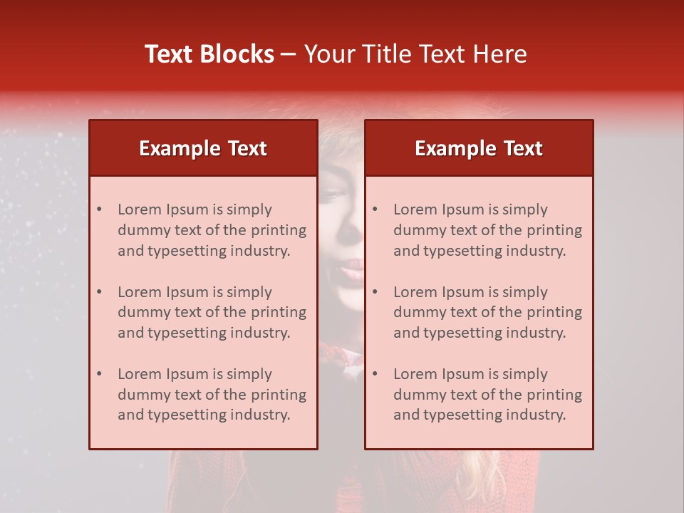 December Attractive Beautiful PowerPoint Template