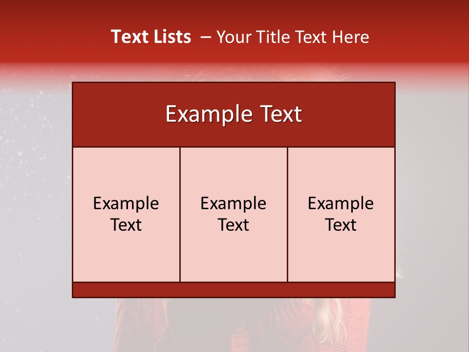 December Attractive Beautiful PowerPoint Template