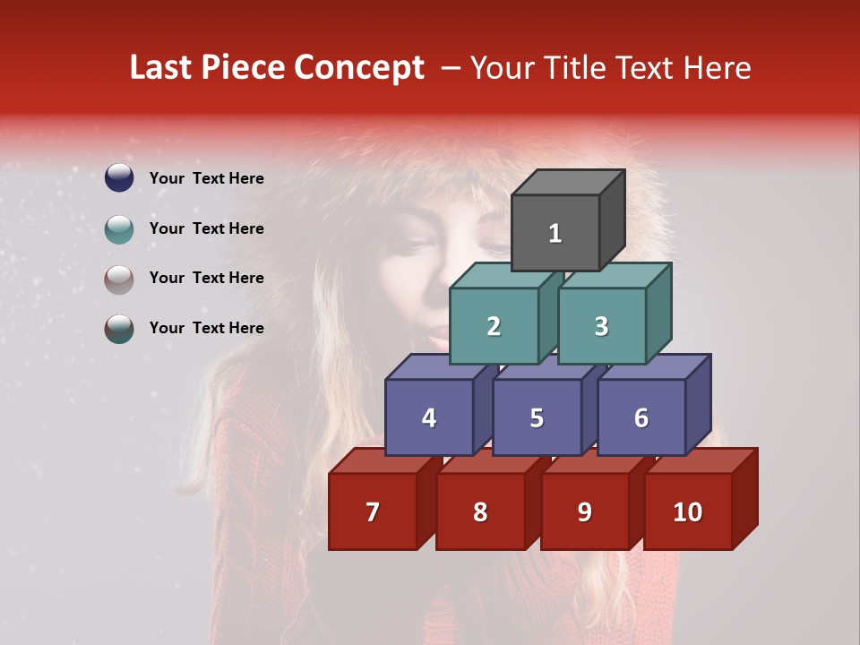December Attractive Beautiful PowerPoint Template