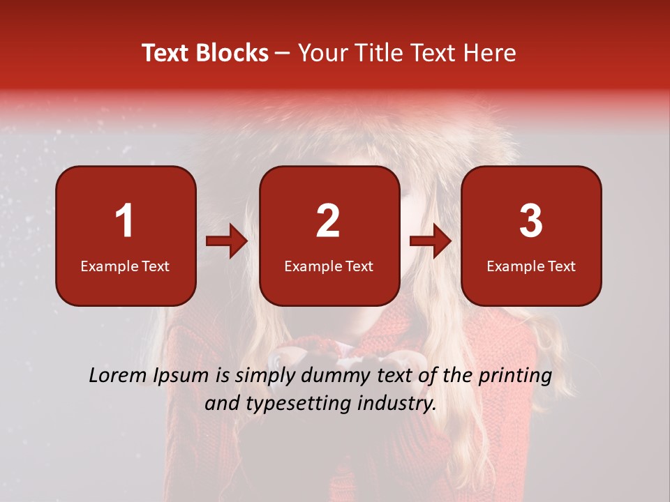 December Attractive Beautiful PowerPoint Template