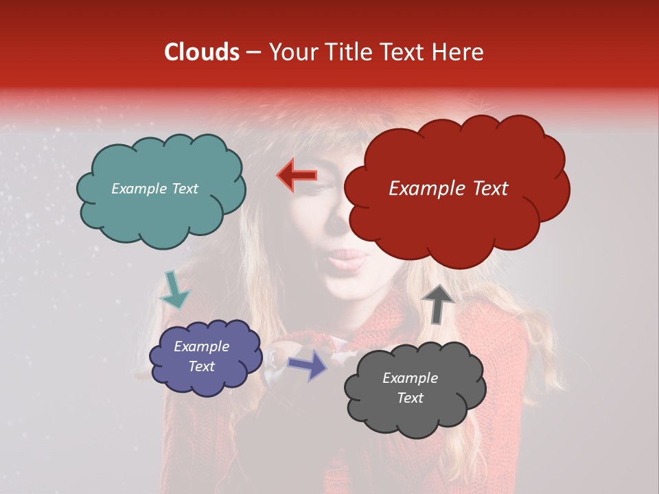 December Attractive Beautiful PowerPoint Template