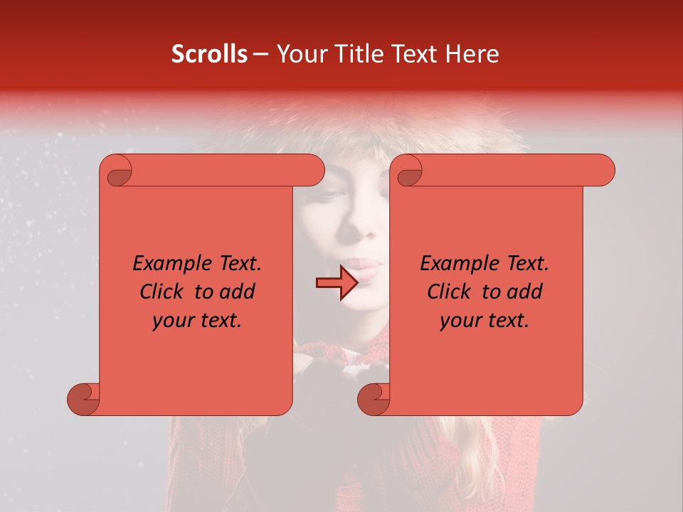 December Attractive Beautiful PowerPoint Template