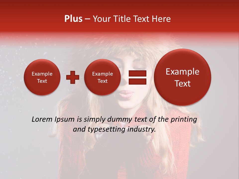 December Attractive Beautiful PowerPoint Template