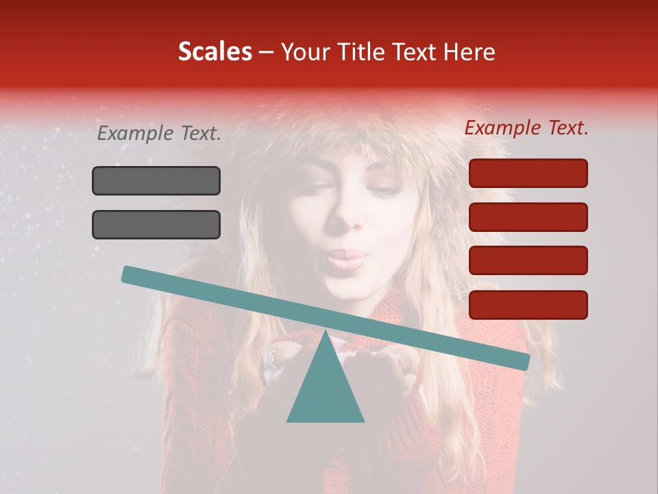 December Attractive Beautiful PowerPoint Template