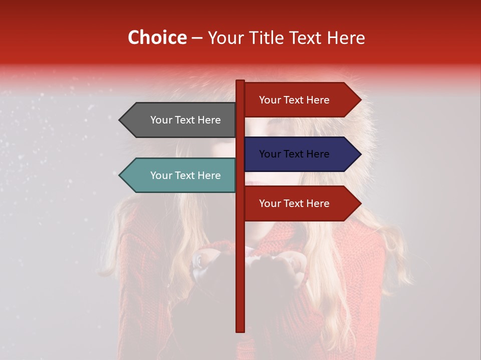 December Attractive Beautiful PowerPoint Template