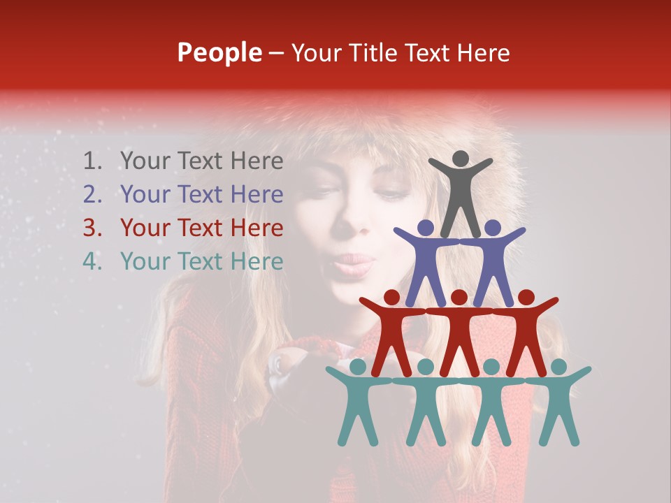 December Attractive Beautiful PowerPoint Template