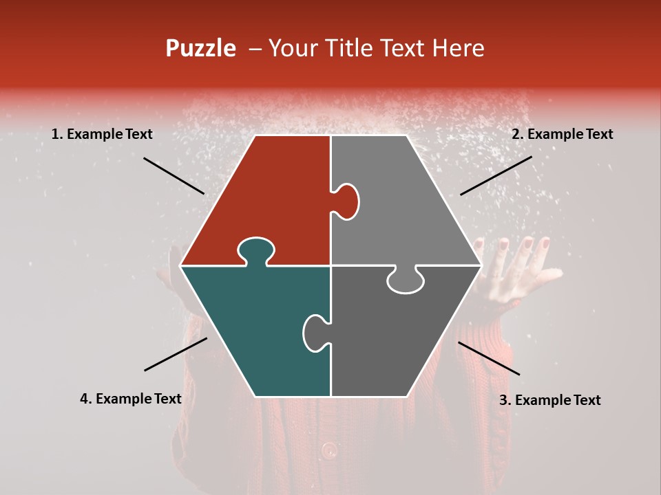 Charming Woman Glamourous PowerPoint Template